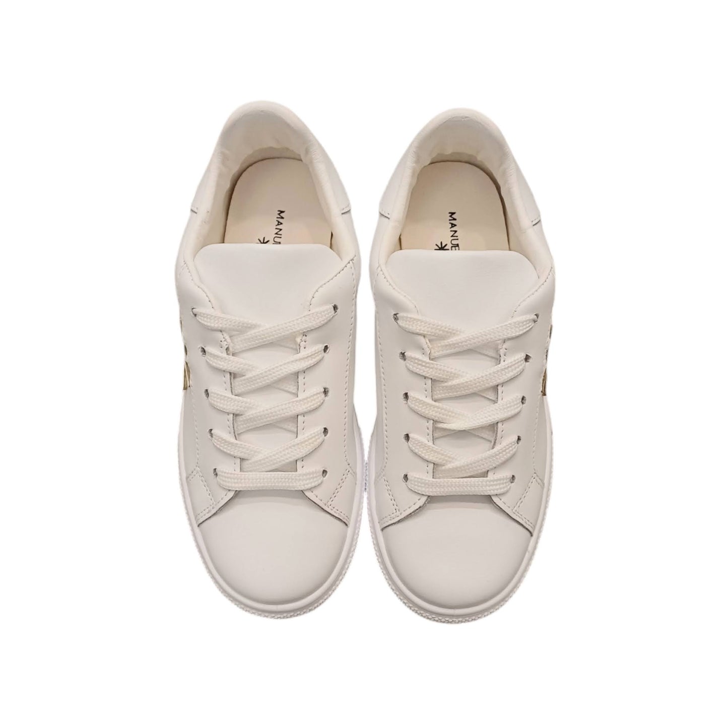 MANUEL RITZ Sneakers Pelle Bianco