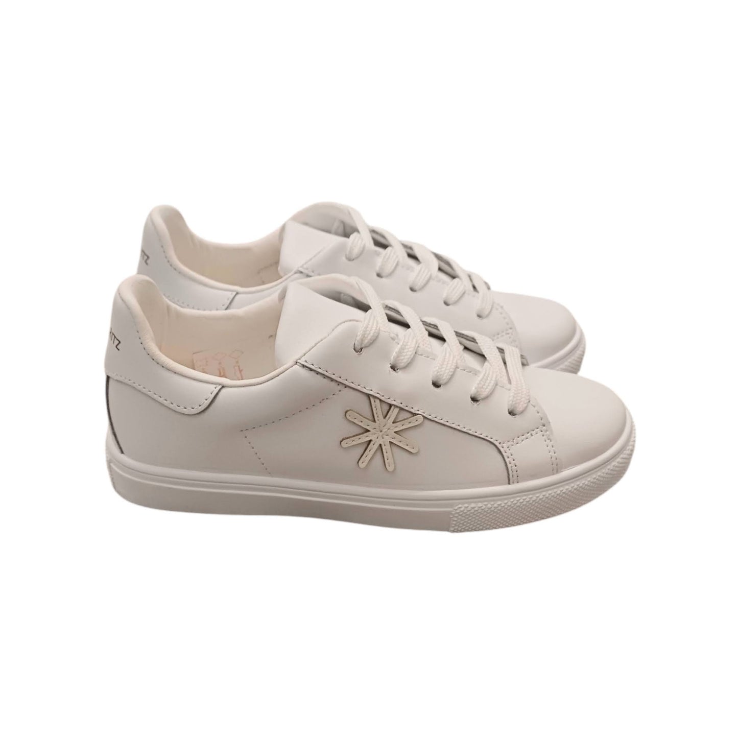 MANUEL RITZ Sneakers Pelle Bianco