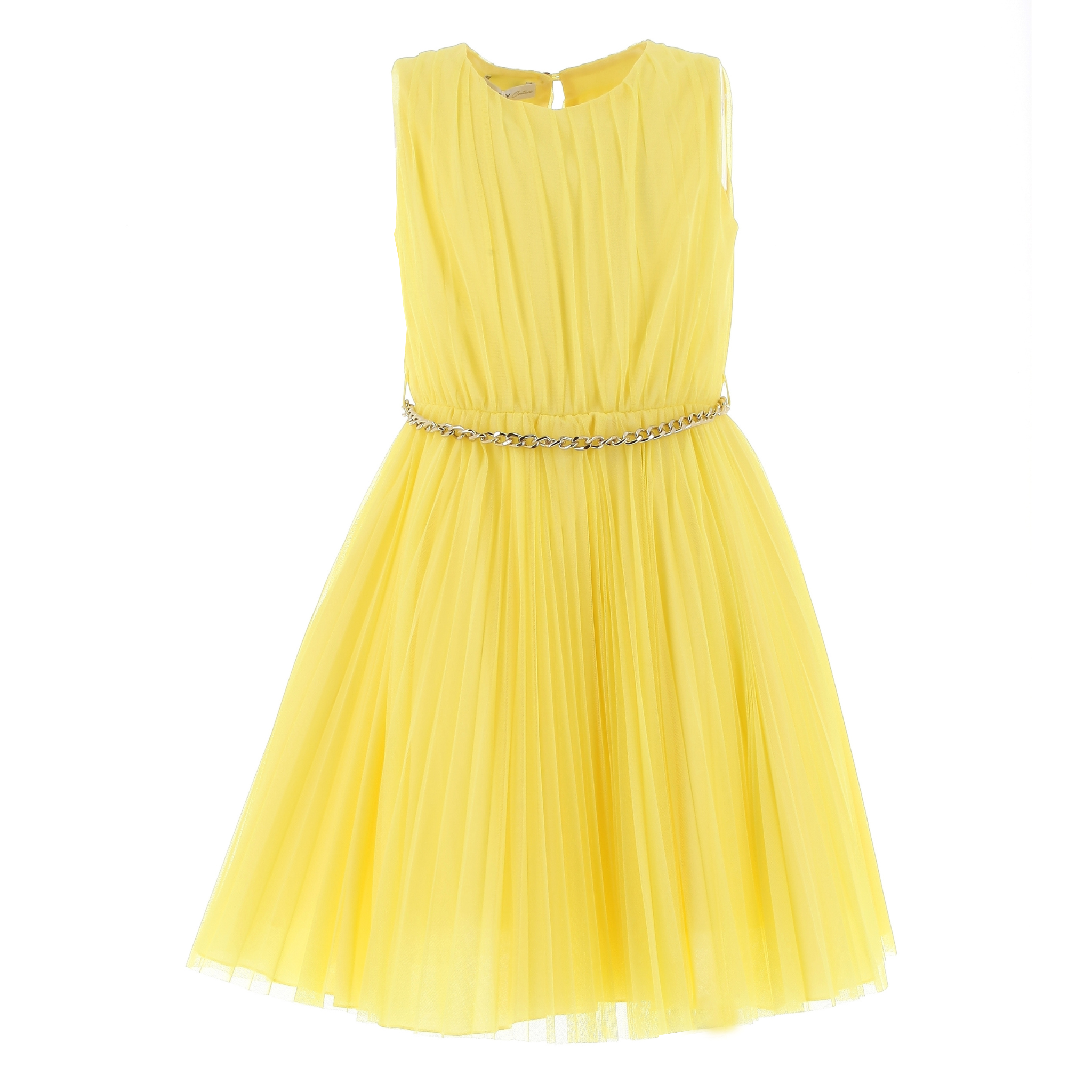 ELSY Couture Vestito Giallo – Scaglione Kids